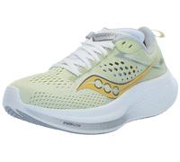 Saucony Ride 17 Neutral Running Shoe Women - Light Green, Yellow, Size 4.5