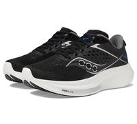Saucony Ride 17, Black/White, 7.5 Wide