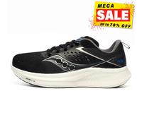 Saucony Ride 17 Mens Running Shoes Black