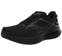 Saucony Ride 17 Neutral Running Shoe Men - Black, White, Size 8