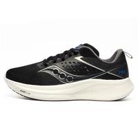 Saucony Ride 17 Neutral Running Shoe Men - Black, White, Size 10.5