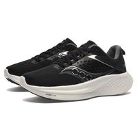 Saucony Ride 17 Men's Running Shoes Men's | Running Trainers | Black / White | UK Size 8.5