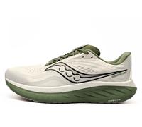 Saucony Ride 18 Men's Running Shoes Men's | Running Trainers | White / Olive | UK Size 9