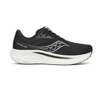 Saucony Ride 18 Neutral Running Shoe Men - Black, White, Size 14