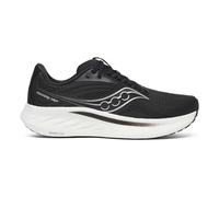 Saucony Ride 18 Neutral Running Shoe Men - Black, White, Size 9.5