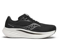 Saucony Ride 18 WIDE FIT Womens Running Shoes Black Cushioned Comfort Trainers