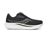 Saucony Ride 18 Wide Neutral Running Shoe Men - Black, White, Size 9