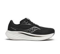 Saucony Ride 18 Womens | Black/white - Black / Wide / 6.5