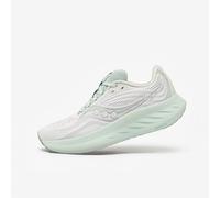 Saucony Women's Ride 18 Running Shoes - - Fog/Mist - UK 4 - Grey