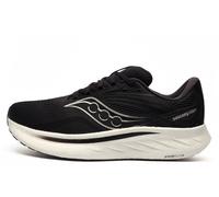 Saucony Ride 18 Womens Running Shoes | Running Trainers | Black / White | UK Size 7.5