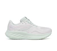 Saucony Ride 18 Womens Premium Running Shoes Workout Fitness Gym Trainers Grey