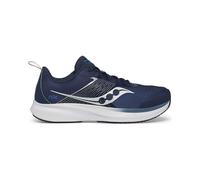 Saucony Ride KDZ Neutral Running Shoe Kids - Dark Blue, Silver, Size 5