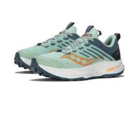 Saucony Ride TR2 Trail Running Shoe Women - Light Blue, Blue-gray, Size 9