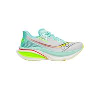 Saucony - Road running shoes - Endorphin Azura White/Splash for Women - Size 38 - Blue Blue 38