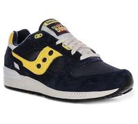 Saucony Shadow 5000 Men's 80S On Point Soft Touch Sneakr Trainers (Navy Yellw, UK 9)