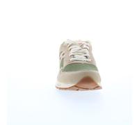 Saucony Shadow 5000 S70747-3 Mens Green Leather Lifestyle Trainers Shoes