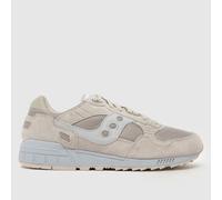 Saucony Shadow 5000 Trainers in Light Grey UK 9 (EU 44)