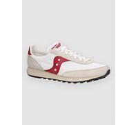 Saucony for man. S70884-10 Leather Sneakers Trainer 80 white (43), Flat, Laces, Casual