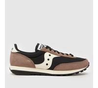 Saucony Trainer 80 Trainers in Black & Brown UK 4 (EU 36½)