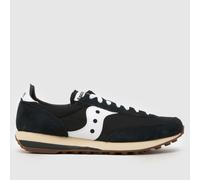 Saucony Trainer 80 Trainers in Black & White UK 6 (EU 38½)