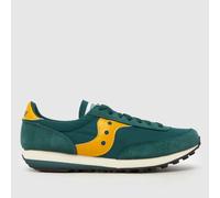 Saucony Trainer 80 Trainers in Green Multi UK 4 (EU 37)