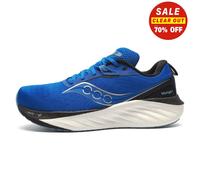 Saucony Triumph 22 Mens Premium Running Shoes Gym Fitness Workout Trainers Blue