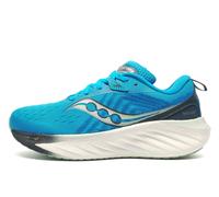 Saucony Women's Triumph 22 Sneaker, Viziblue/Dusk, 6 UK