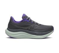 Saucony Triumph 23 GTX Neutral Running Shoe Women - Grey, Green, Size 7