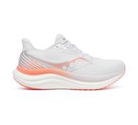 Saucony Triumph 23 Neutral Running Shoe Women - White, Coral, Size 5