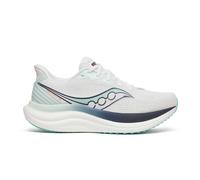 Saucony Triumph 23 Women's Running Shoes | UK 4 in White/Navy