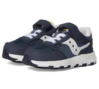 Saucony Unisex Children's Eclipse Kdz Jr Trainers, Navy and white, 6.5 Wide Little Kid