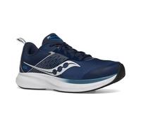 Saucony Unisex Children's Ride Kdz Running Shoes, Navy Blue Silver, 2.5 UK