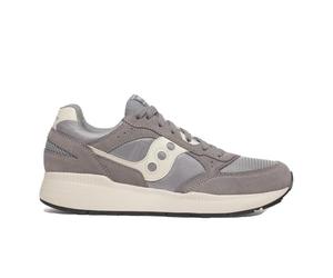 Saucony Unisex Eclipse Sneaker Trainer Shoe, Grey,Cream, 9