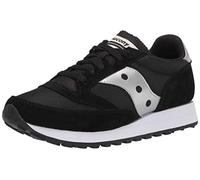 Saucony Unisex Jazz 81 Sneaker, Black/Silver, 6.5 UK