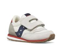 Saucony Unisex Kids Jazz Original Sneaker, Grey Navy Red, 3.5 UK