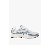 SAUCONY Unisex Progrid Omni 9 Trainers in Ivory Blue Mens Shoe Size: 4, Colour: Blue Fabric