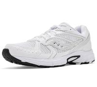 Saucony Unisex Ride Millennium Sneaker, White/Silver, 12