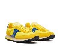 Saucony Unisex Trainer 80 Yellow/Blue Trainers Suede - Size UK 6.5