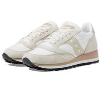 Saucony Jazz Triple Leather Trainers, White/Gold