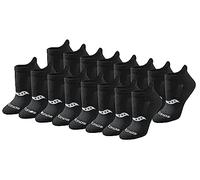 Saucony Women's Rundry Performance Heel Tab Athletic Socks, Available in S-l (8, 24, Black Solid (16 Pairs), M (Pack of 16)