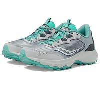 Saucony Women's Aura Tr Sneaker, Concrete/Shadow, 7.5 Wide