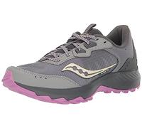 Saucony Women's Aura Tr Sneaker, Fossil/Grape, 6 UK