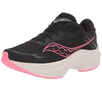 Saucony Women's Axon 3 Sneaker, Black/Vizi Pink, 8 UK