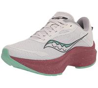 Saucony Women's Axon 3 Sneaker, Fog/Peony, 9 UK