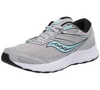 Saucony Women's Cohesion 13 Grey/Pink Running Shoe 8.5 M US