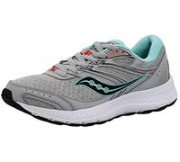Saucony Women's Cohesion 13 Running Shoe, Grey/Mint, 9 UK