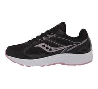 Saucony Women's Cohesion 14 Road Running Shoe, Black/Pink, 7.5 UK