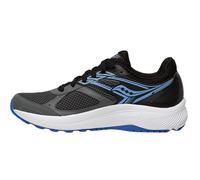 Saucony Women's Cohesion 14 Road Running Shoe, Charcoal/Jewel, 6