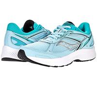 Saucony Women's Cohesion 14 Road Running Shoe, Powder/Ceramic, 8.5