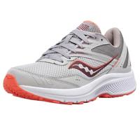 Saucony Women's Cohesion 15 Running Shoe, Fog/Coral, 9